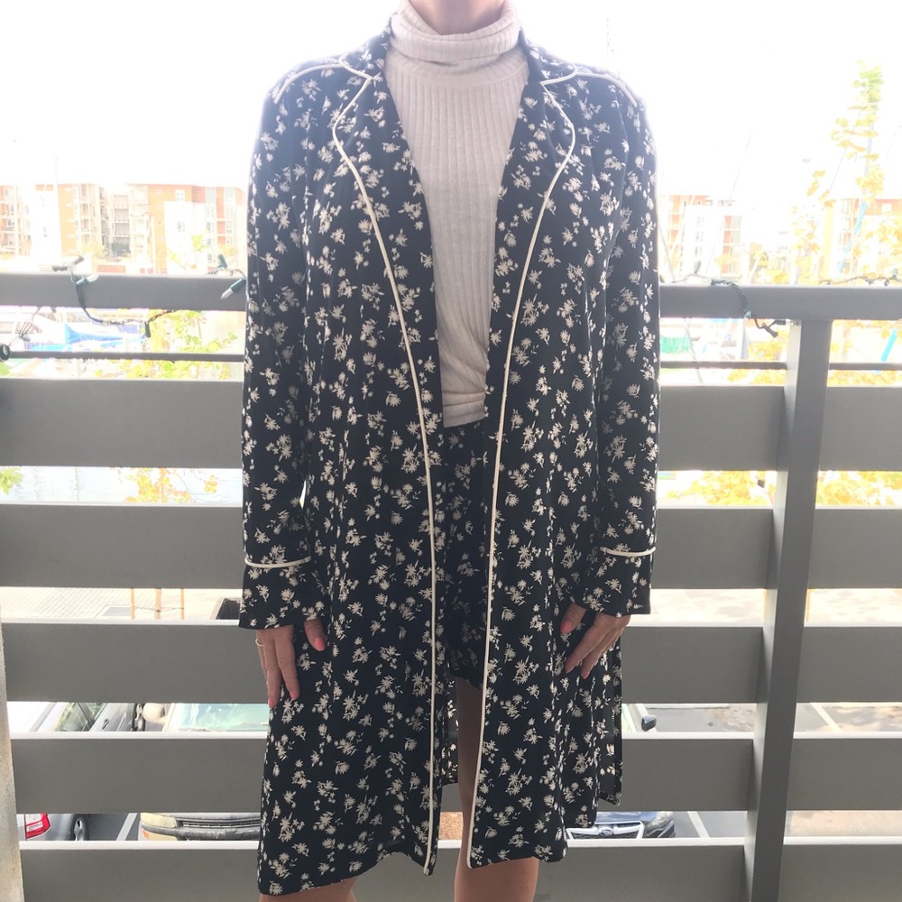2 piece set - shorts and kimono